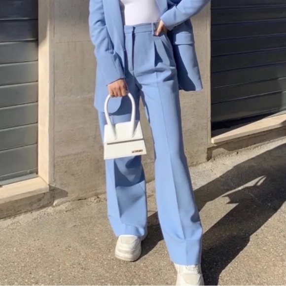 NWT ZARA Wide Leg Trousers - Picture 5 of 15